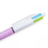 4 Color Ballpoint BIC Pen Lavender