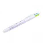 4 Color Ballpoint BIC Pen White Purple