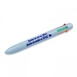 6 Colours Pen with Nursing Spanish Phrase Sky Blue