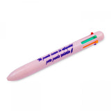 6 Colours Pen with Nursing Spanish Phrase Pink