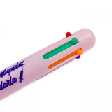 6 Colours Pen with Nursing Spanish Phrase