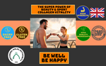 Beauty & Sport Super Power - COLLAGEN VITALITY - Sweet Orange Flavour Halal Dairy Free Gluten Free Powder