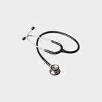 Diamond Adult Stethoscope (Black) Foamed Lined Box