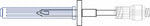 Bag spike non-vented short extension with CLEARLINK EMC1402