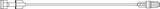Narrow Bore Extension Line - 200cm EMC7105