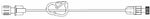 Polyethylene (PE) Lined Syringe Extension Set (150 cm) EMC9513