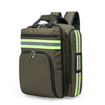 First Aid Kit Emergency Rescue Backpack Army Green