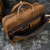 Doctors Bag Genuine Leather Laptop Bag Briefcase