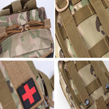 Tactical First Aid Kit Waist Emergency IFAK Bag (Water-resistant)