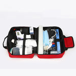 Empty First Aid Portable Shoulder Medical Emergency Bag