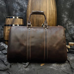 Designer Doctors Bag Business Travel Bag Genuine Leather Shoe Duffle Bag