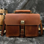 Doctors Bag Genuine Leather Laptop Bag Briefcase