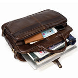 Doctors Bag Genuine Leather Laptop Bag Briefcase