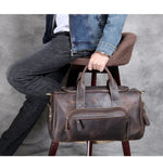 Designer Doctors Bag Business Travel Bag Genuine Leather Shoe Duffle Bag