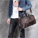 Designer Doctors Bag Business Travel Bag Genuine Leather Shoe Duffle Bag