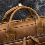 Doctors Bag Genuine Leather Laptop Bag Briefcase