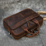 Doctors Bag Genuine Leather Laptop Bag Briefcase