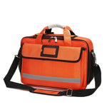 First Aid Medical Emergency Bag (Waterproof, Multi-pocket) Orange