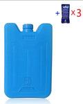 Ice Water Filled Box HDPE 600ml and Ice packs