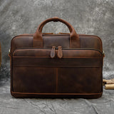 Doctors Bag Genuine Leather Laptop Bag Briefcase