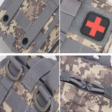 Tactical First Aid Kit Waist Emergency IFAK Bag (Water-resistant)