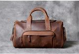 Designer Doctors Bag Business Travel Bag Genuine Leather Shoe Duffle Bag