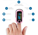 Mibest MD300CN340 OLED Fingertip Pulse Oximeter Pink