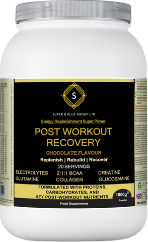 Energy Replenishment Super Power POST WORKOUT RECOVERY PW1800/SB