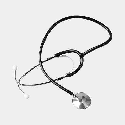 Ruby Single Head Stethoscope Black