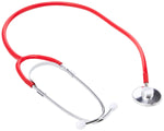 Ruby Single Head Stethoscope Red