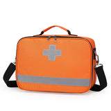 Multifunction Waterproof Home First Aid Kit Bag (Home, Office, Hospital) Orange