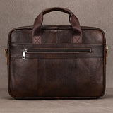 Doctors Briefcase Business and Office Laptop Bag Genuine Leather