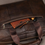 Doctors Briefcase Business and Office Laptop Bag Genuine Leather