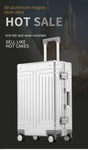 Medical Equipment Case 100% Aluminium Alloy Pull Rod Doctors Bag Suitcase