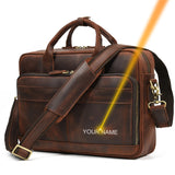 Doctors Bag Genuine Leather Laptop Bag Briefcase