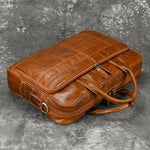 Doctors Bag Genuine Leather Laptop Bag Briefcase