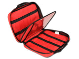 Large Vial Bag Phials Medical Ampoule Holder Case Red