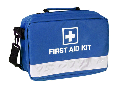 First Aid Bag for Medication Blue