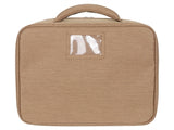 S27135 Nurse Multiuse Medical Doctors Home Care Bag - brown/beige