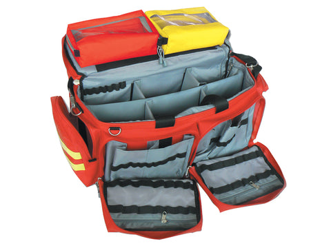 Large Emergency Medical Bag Red