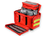 Small Emergency Medical Bag PVC Tarpaulin Red