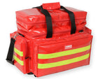 Medium Emergency Medical Bag PVC Tarpaulin Red