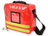 Emergency Medical Bag PVC Tarpaulin Red with Transparent Window