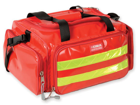 Emergency Medical Bag PVC Tarpaulin Red