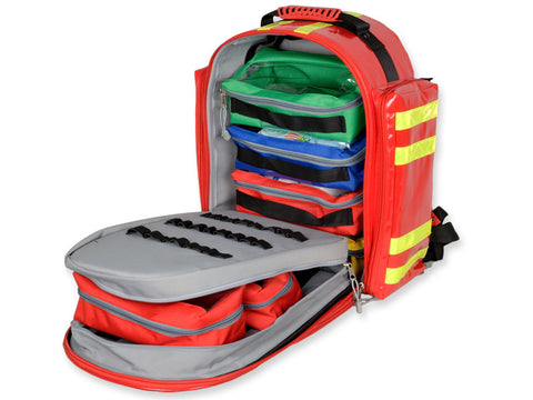 Emergency Rucksack with 6 Coloured Pouches Large Tarpaulin Doctors Emergency Medical Bag