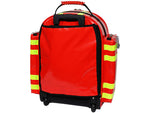 Trolley PVC Rucksack with 6 Coloured Pouches Doctors Emergency Medical Bag