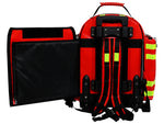 Trolley PVC Rucksack with 6 Coloured Pouches Doctors Emergency Medical Bag