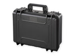 Equipment & Tools Case with Foam IP67 Certified Tough, Reliable, Durable Medium Black