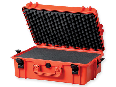 Equipment & Tools Case with Foam IP67 Certified Tough, Reliable, Durable Large Orange