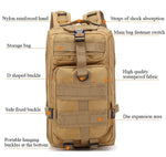 First Aid Bag Hiking Tactical Emergency Backpack